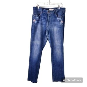 Levis mid-rise skinny Jeans